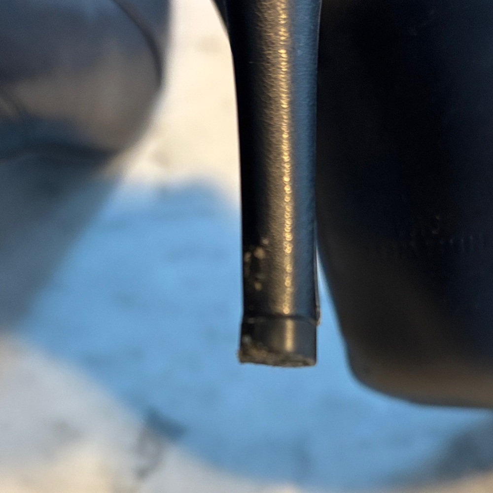 Nine West Black Peep-Toe Heels - Picture 6 of 6